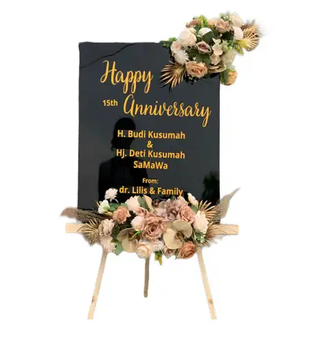 Papan Bunga Akrilik Kemadu